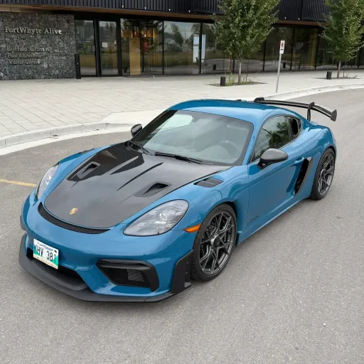 2024 Porsche 718 Cayman GT4 RS Weissach — photo posted by @OsloRegistry