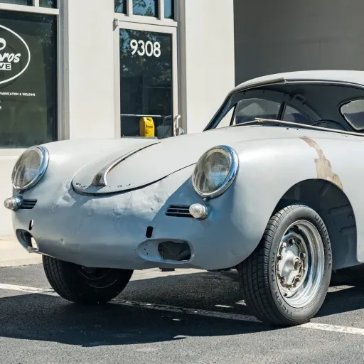1960 Porsche 356 Coupe — photo posted by @OsloRegistry
