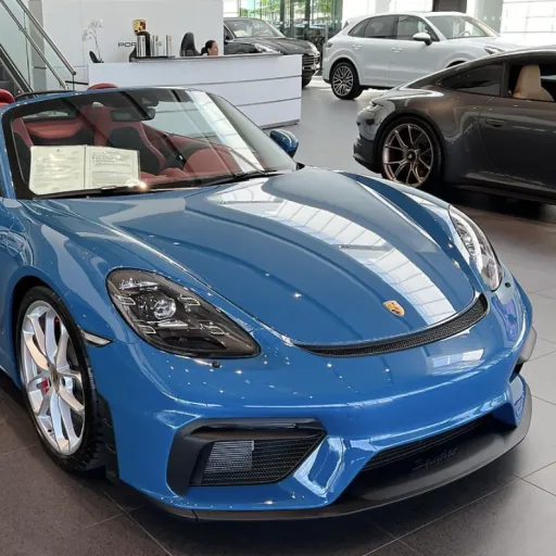 2021 Porsche 718 Boxster Spyder — photo posted by @OsloRegistry