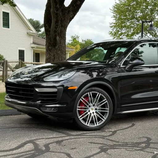 2015 Porsche Cayenne Turbo — photo posted by @OsloRegistry