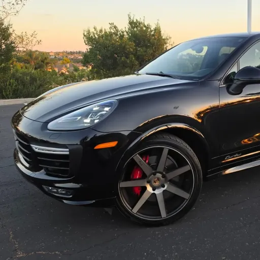 2015 Porsche Cayenne Turbo — photo posted by @OsloRegistry