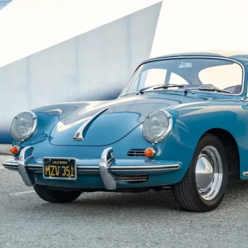 1963 Porsche 356 Coupe — photo posted by @OsloRegistry