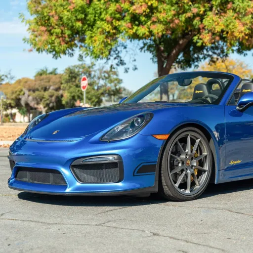 2016 Porsche Boxster Spyder — photo posted by @OsloRegistry
