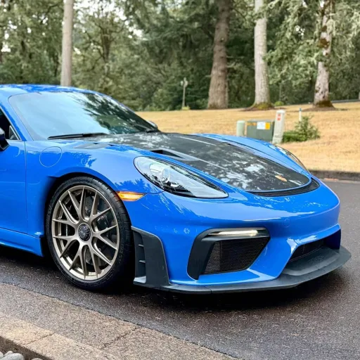 2023 Porsche 718 Cayman GT4 RS Weissach — photo posted by @OsloRegistry