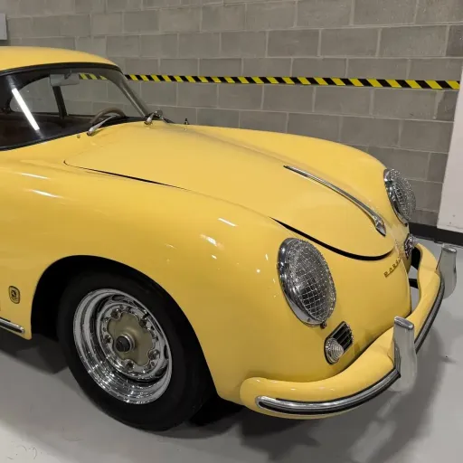 1956 Porsche 356 Coupe — photo posted by @OsloRegistry