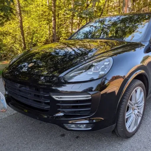2017 Porsche Cayenne Turbo — photo posted by @OsloRegistry