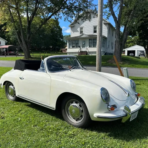 1965 Porsche 356 SC Cabriolet — photo posted by @OsloRegistry